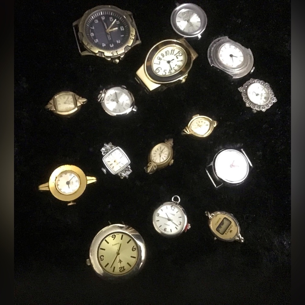 Vintage watch faces